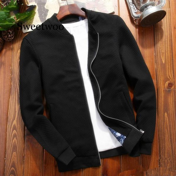 men's jackets men's casual jacket autumn spring thin zipper coat fashion solid slim fits male clothing m~4xl1, Black;brown
men's jackets men's casual jacket autumn spring thin zipper coat fashion solid slim fits male clothing m~4xl1, Black;brown
