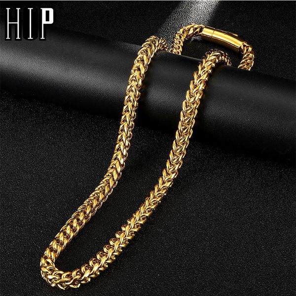 hip hop width 8mm stainless steel gold rope chain necklace 316l stainless steel twisted necklace for men jewelry dropshippingq0115, Black
hip hop width 8mm stainless steel gold rope chain necklace 316l stainless steel twisted necklace for men jewelry dropshippingq0115, Black
