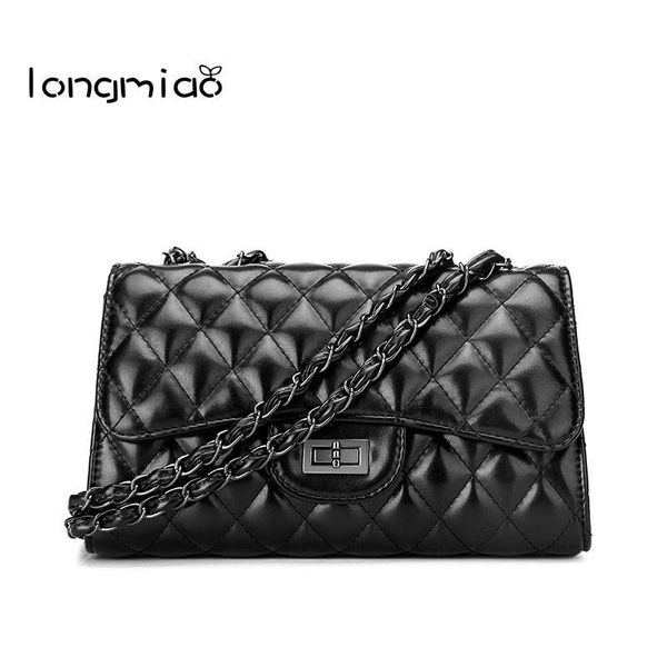longmiao 2020 black women shoulder bags female party crossbody chain bag girls leather plaid handbag quilted sac a main femme
longmiao 2020 black women shoulder bags female party crossbody chain bag girls leather plaid handbag quilted sac a main femme