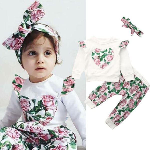 baby girls cartoon set infant girls long sleeve kids designer clothes print toddler baby outfits floral pants with headband, White
baby girls cartoon set infant girls long sleeve kids designer clothes print toddler baby outfits floral pants with headband, White