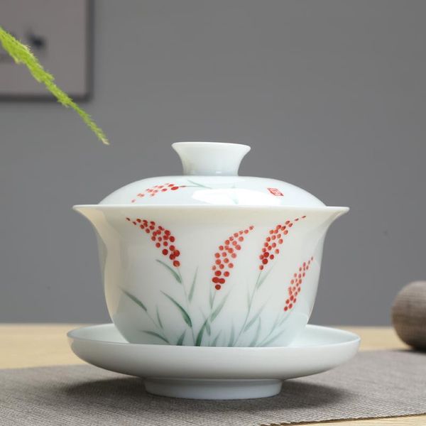 tangpin большой емкости керамические супница gaiwan чайная расписанную cha чаша китайский kung fu tea наборы 280мл bbyjom wrhome
tangpin большой емкости керамические супница gaiwan чайная расписанную cha чаша китайский kung fu tea наборы 280мл bbyjom wrhome