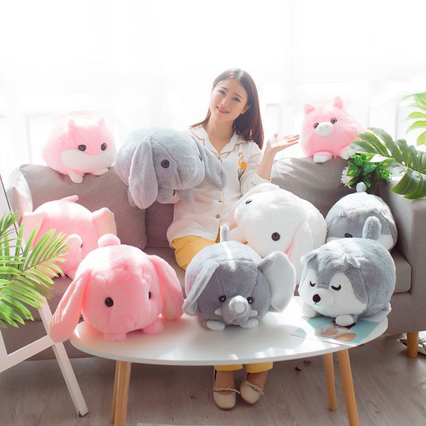 new spherical fat hamster husky rabbit elephant animal plush toy pillow cushion children's toys christmas gift home decoration
new spherical fat hamster husky rabbit elephant animal plush toy pillow cushion children's toys christmas gift home decoration