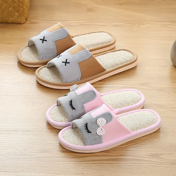 lovers indoor flax slippers 2019 summer flat shoes woman home slip on slides cartoon style non-slip women casual floor slipper x1020, Black
lovers indoor flax slippers 2019 summer flat shoes woman home slip on slides cartoon style non-slip women casual floor slipper x1020, Black