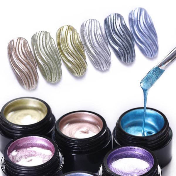 nail gel lilycute metallic mirror polish art painting drawing set soak off varnish diy, Red;pink
nail gel lilycute metallic mirror polish art painting drawing set soak off varnish diy, Red;pink