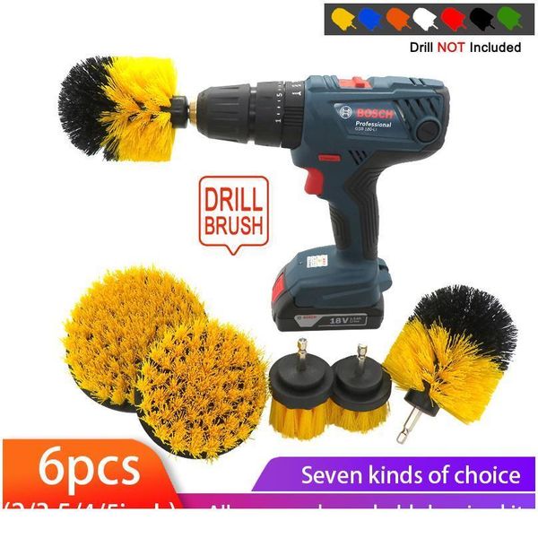 6pcs/set electric drill power scrub clean brush electric drill brush kit for grout, tiles,bathroom, k jlleoj
6pcs/set electric drill power scrub clean brush electric drill brush kit for grout, tiles,bathroom, k jlleoj