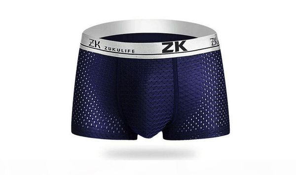 men's underwear manufacturers wholesale ice silk hollowed-out boxer shorts size boxers, Black;white 
men's underwear manufacturers wholesale ice silk hollowed-out boxer shorts size boxers, Black;white