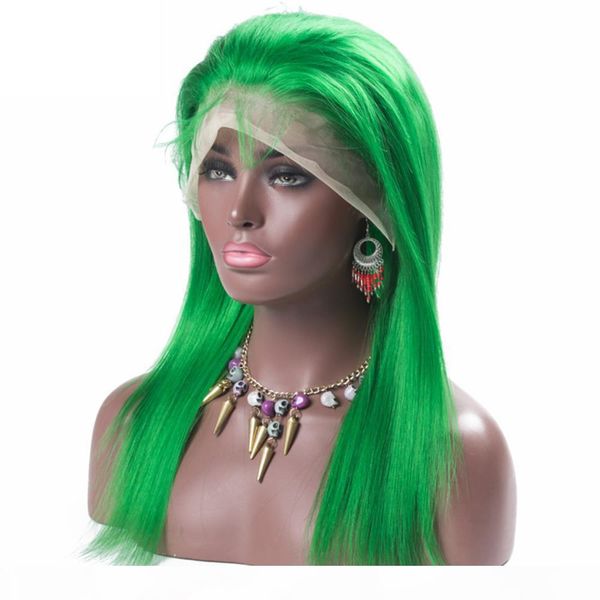 full lace human hair wigs brazilian green color wig straight thick glueless lace front human hair wigs with baby hair, Black;brown 
full lace human hair wigs brazilian green color wig straight thick glueless lace front human hair wigs with baby hair, Black;brown