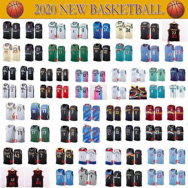 20 new luka stephen 77 doncic 30 curry jersey kawhi kevin damian leonard durant lillard jayson westbrook tatum mitchell jokic harden jersey, Black;red
20 new luka stephen 77 doncic 30 curry jersey kawhi kevin damian leonard durant lillard jayson westbrook tatum mitchell jokic harden jersey, Black;red
