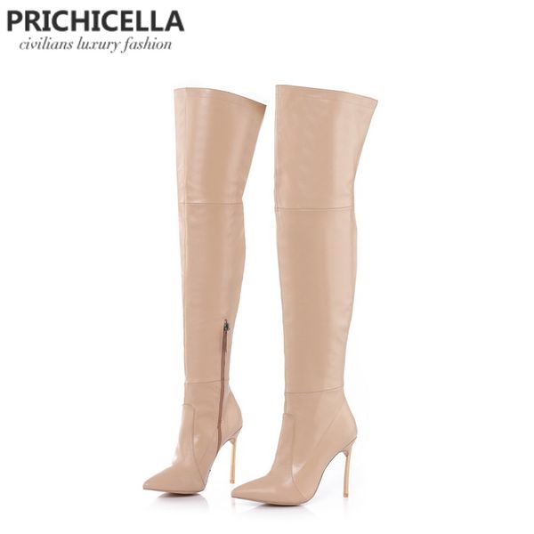 prichicella iron heel genuine leather brown women thigh high boots high heeled tall gladiator booties size34-42 y200723, Black
prichicella iron heel genuine leather brown women thigh high boots high heeled tall gladiator booties size34-42 y200723, Black