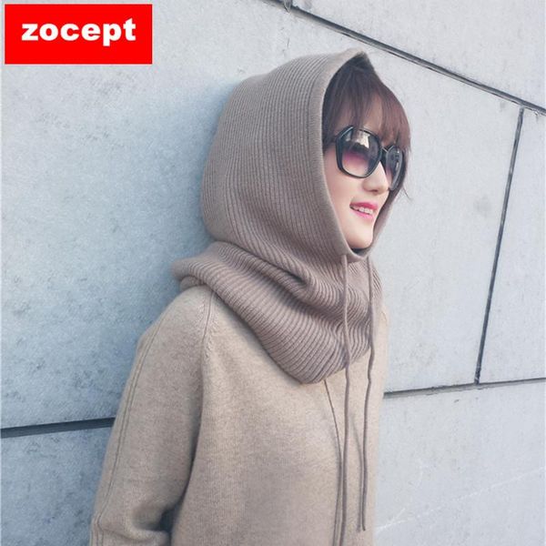 beanie/skull caps zocept 2021 women multifunction scarf hat cashmere wool blend knitted even the neck hats winter soft warm solid color head, Blue;gray
beanie/skull caps zocept 2021 women multifunction scarf hat cashmere wool blend knitted even the neck hats winter soft warm solid color head, Blue;gray