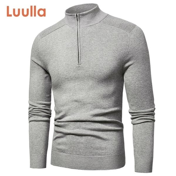 luulla men spring new casual cotton turtleneck sweaters pullover men autumn fashion knitted zip sweater jacket men collection 201123, White;black
luulla men spring new casual cotton turtleneck sweaters pullover men autumn fashion knitted zip sweater jacket men collection 201123, White;black