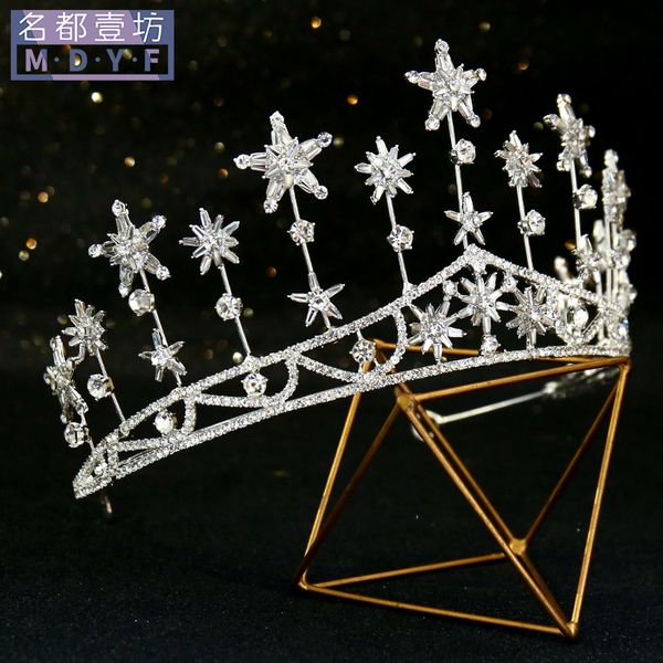 headdress bridal crown dress atmospheric water diamond fairy hair set wedding jewelry 2020 new, Silver
headdress bridal crown dress atmospheric water diamond fairy hair set wedding jewelry 2020 new, Silver