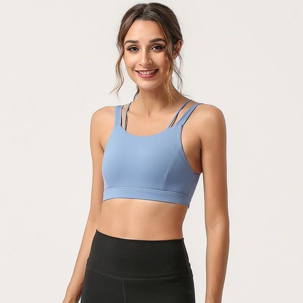 double sided nude back underwear shockproof running back fitness yoga bras sportswear jogging athletic workout comfy push up, White;black
double sided nude back underwear shockproof running back fitness yoga bras sportswear jogging athletic workout comfy push up, White;black