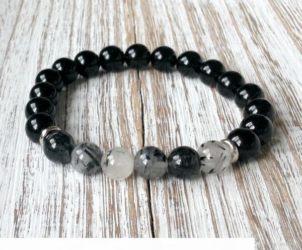 sn1053 black onyx rutilated quartz bracelet healing bracelet bracelet heart chakra yoga jewelry ing
sn1053 black onyx rutilated quartz bracelet healing bracelet bracelet heart chakra yoga jewelry ing