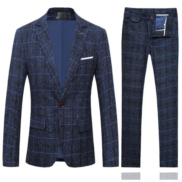 men's suits & blazers fall and winter mens plaid suit 2-piece large size 5xl blazer + pants men office wedding party dress, White;black
men's suits & blazers fall and winter mens plaid suit 2-piece large size 5xl blazer + pants men office wedding party dress, White;black