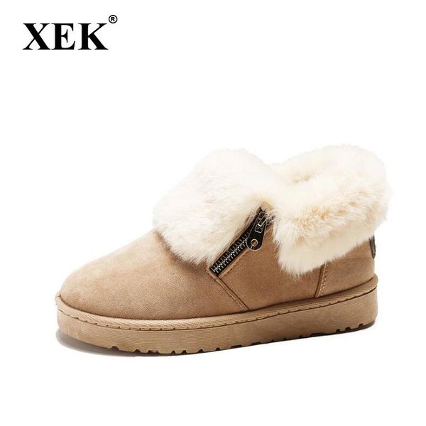 xek snow boots женский new теплый волос замша бежевого low cut zipper пряжки металла толстым дном хлопок женщина сапоги wyq255, Black
xek snow boots женский new теплый волос замша бежевого low cut zipper пряжки металла толстым дном хлопок женщина сапоги wyq255, Black