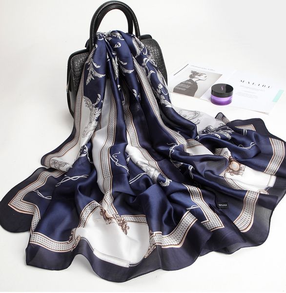 2020 spring silk satin true versatile sunscreen shawl printed silk satin scarves wholesale 0025, Blue;gray
2020 spring silk satin true versatile sunscreen shawl printed silk satin scarves wholesale 0025, Blue;gray