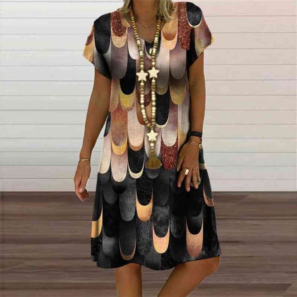 women geometric graphic summer dresses summer short sleeve v-neck beach midi dress casual plus size harajuku lady vestidos, Black;gray
women geometric graphic summer dresses summer short sleeve v-neck beach midi dress casual plus size harajuku lady vestidos, Black;gray