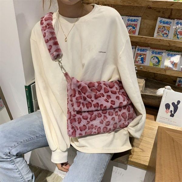 cross body harano original design cute pink leopard print autumn/winter flip fashion plush stiletto one-shoulder handbag
cross body harano original design cute pink leopard print autumn/winter flip fashion plush stiletto one-shoulder handbag