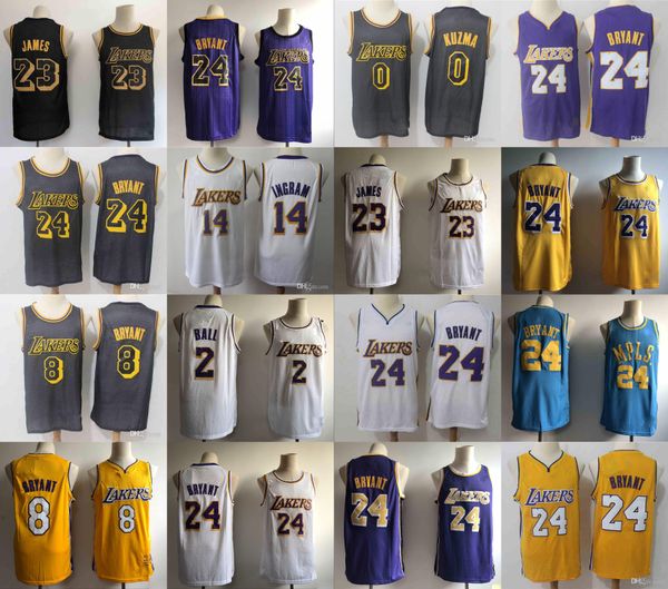 lebron james los angeles lakers kobe bryant lonzo ball kyle kuzma nba brandon ingram basketball jerseys, Black
lebron james los angeles lakers kobe bryant lonzo ball kyle kuzma nba brandon ingram basketball jerseys, Black
