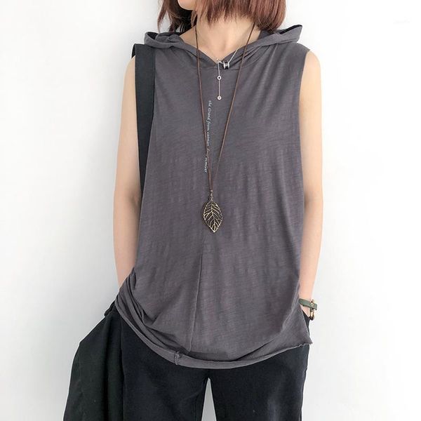 blouse women solid color loose-fit slimming printed lettered sleeveless female shirt hooded casual women 1, White
blouse women solid color loose-fit slimming printed lettered sleeveless female shirt hooded casual women 1, White