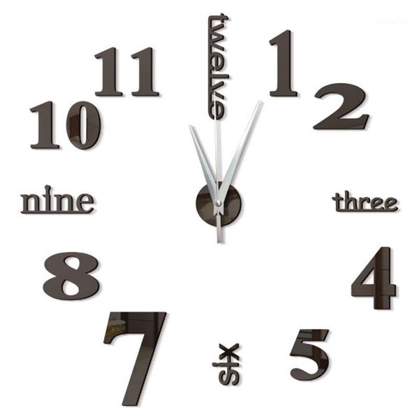 3d wall clock modern design kitchen decorative mirror self adhesive digital vintage large wall clock on the watch new1
3d wall clock modern design kitchen decorative mirror self adhesive digital vintage large wall clock on the watch new1