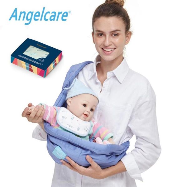 Angelcare Newborn Baby Carrier Swaddle Sling Infant Nursing Front Carry Wrap Pure Cotton Breastfeed Feeding Carry Bag