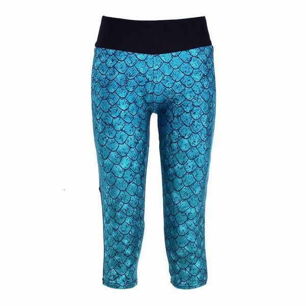 women summer printed mermaid mesh leggings capris elastic slim fitness mid-calf pants workout wear fashion legging plus size 4xl, Black
women summer printed mermaid mesh leggings capris elastic slim fitness mid-calf pants workout wear fashion legging plus size 4xl, Black
