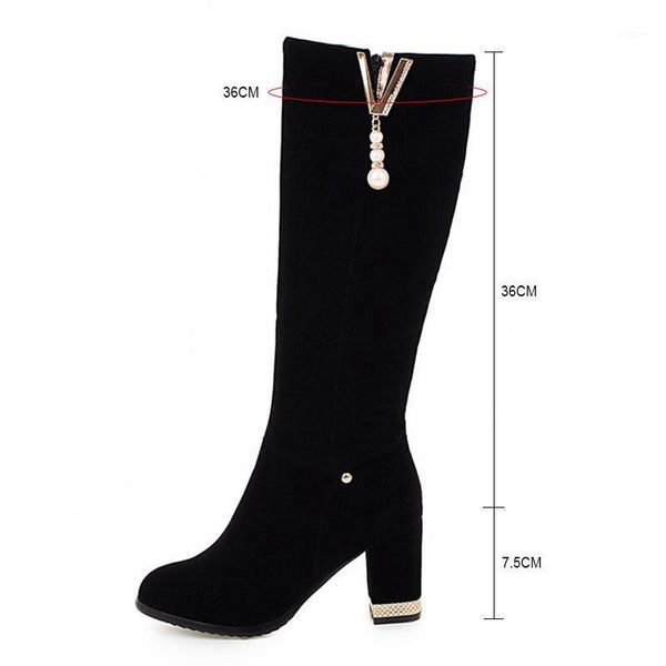 women 2020 side zipper comfortable square heel knee high boots fashion square toe keep warm winter long boots1, Black
women 2020 side zipper comfortable square heel knee high boots fashion square toe keep warm winter long boots1, Black