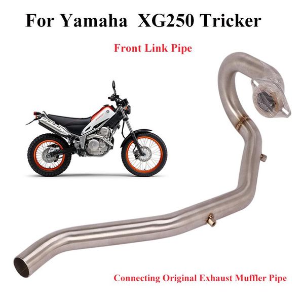 для xg250 tricker мотоцикл выхлопная система труб передняя link tube connect оригинал глушитель наконечник трубы скользят по xg250 tricker
для xg250 tricker мотоцикл выхлопная система труб передняя link tube connect оригинал глушитель наконечник трубы скользят по xg250 tricker