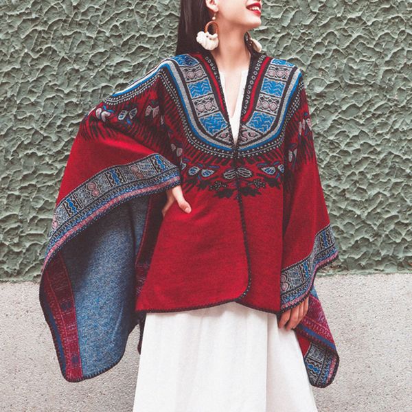 2021 bohemia folk cape-custom scarf thickness keep warm shawl cover 8yjf, White;black
2021 bohemia folk cape-custom scarf thickness keep warm shawl cover 8yjf, White;black
