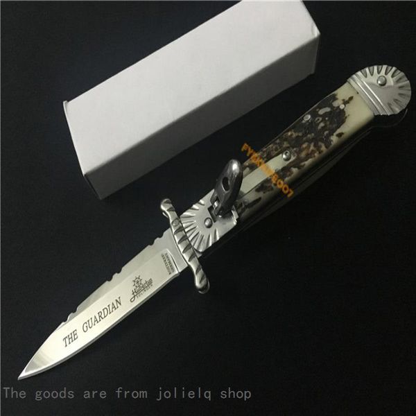 8.27" guardian lever stag godfather italy new loc horn 440c steel polish plain spear point tactical knife pocket knives qynf vmxsk
8.27" guardian lever stag godfather italy new loc horn 440c steel polish plain spear point tactical knife pocket knives qynf vmxsk
