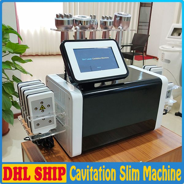 new arrival 6in1 cavitation rf laser slimming machine red light rf vacuum lipolaser body slim skin tightening face lift salon equipment
new arrival 6in1 cavitation rf laser slimming machine red light rf vacuum lipolaser body slim skin tightening face lift salon equipment