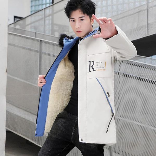 winter plus velvet cotton-padded jacket men's high-quality long coat korean style trendy thick windbreaker slim cotton jacket1, Black
winter plus velvet cotton-padded jacket men's high-quality long coat korean style trendy thick windbreaker slim cotton jacket1, Black