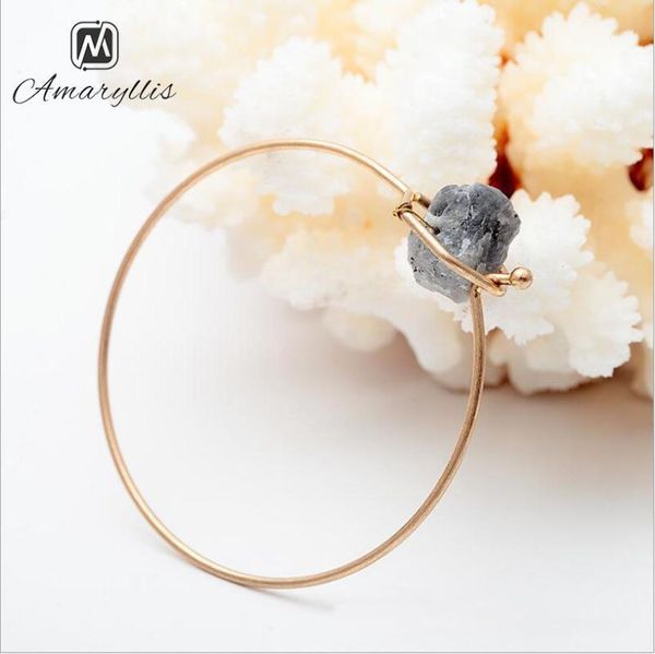 bangle amaiyllis elegant stone charm bracelet for women simple metal handcraft open jewelry pulseras1, Black
bangle amaiyllis elegant stone charm bracelet for women simple metal handcraft open jewelry pulseras1, Black