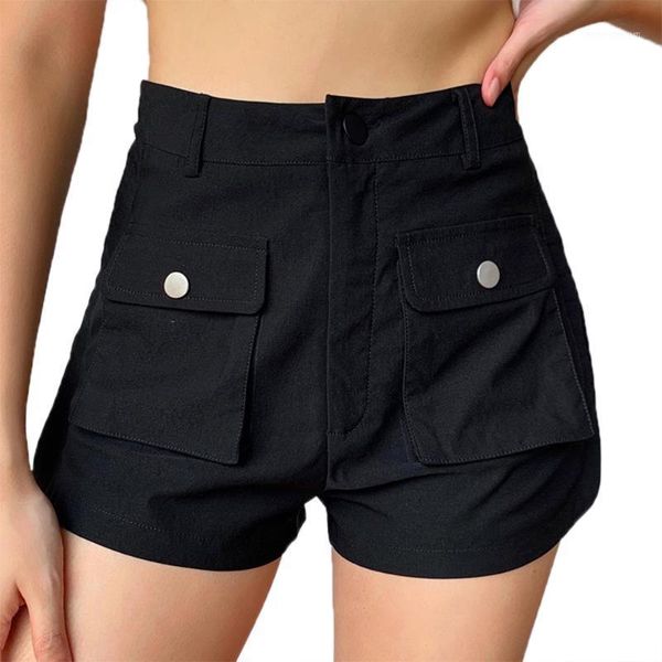 women's shorts women short button skinny black with pockets high waisted clothes summer1, White;black
women's shorts women short button skinny black with pockets high waisted clothes summer1, White;black