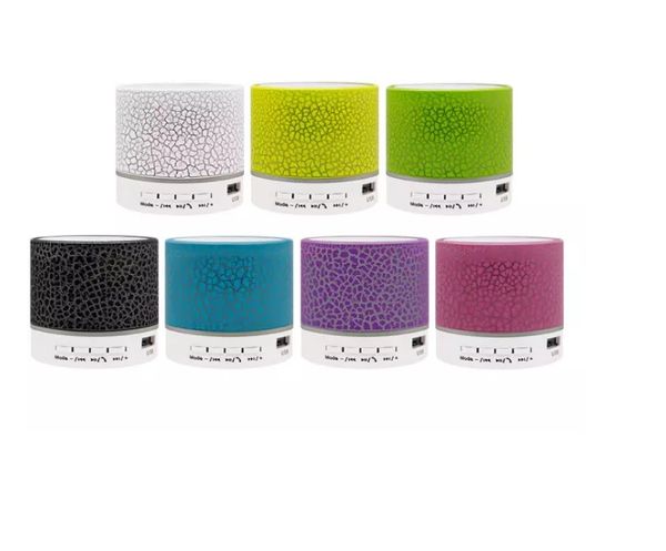 mini wireless bluetooth colorful light small crack sound speaker subwoofer support tf card
mini wireless bluetooth colorful light small crack sound speaker subwoofer support tf card