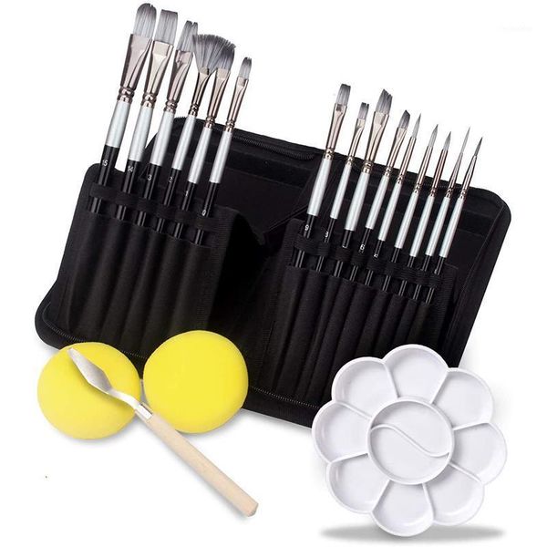 gift sets -paint brush set 15 pcs brushes with palette knife and 2 sponges. for acrylic, oil, watercolor gouache painting1
gift sets -paint brush set 15 pcs brushes with palette knife and 2 sponges. for acrylic, oil, watercolor gouache painting1