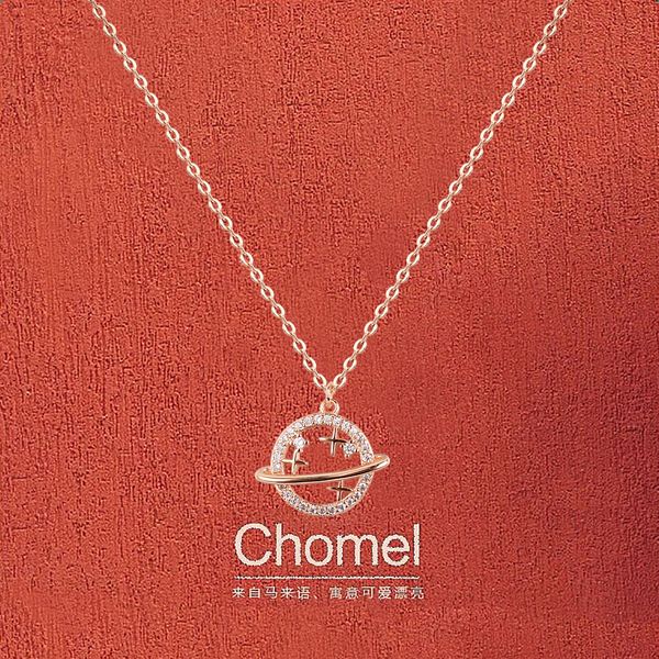 local brand chomel planet s925 sterling silver necklace clavicle chain wild simple fashion network celebrity accessories 0927
local brand chomel planet s925 sterling silver necklace clavicle chain wild simple fashion network celebrity accessories 0927