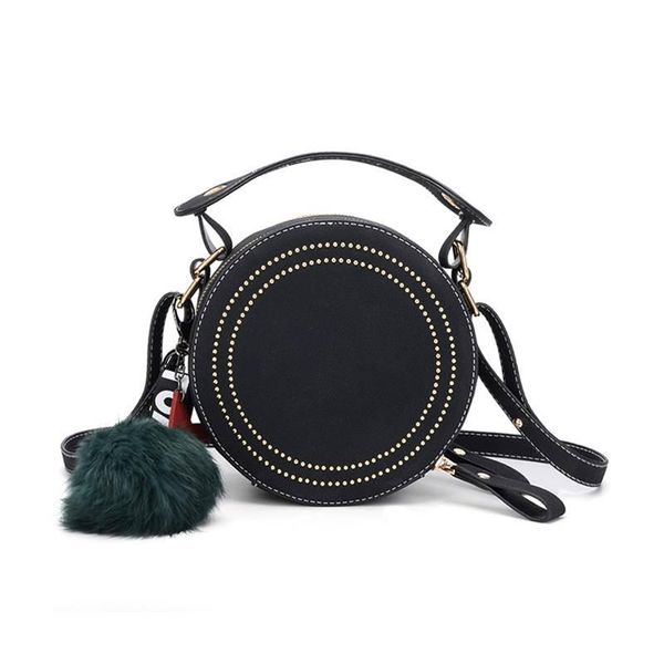 daunavia женщины сумки круглый crossbody сумки rivet pu посыльного кожи сумки кошелек дамы сумки на ремне, круг cute подвеска
daunavia женщины сумки круглый crossbody сумки rivet pu посыльного кожи сумки кошелек дамы сумки на ремне, круг cute подвеска