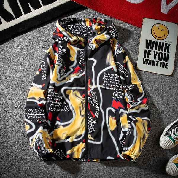 new spring autumn bomber hooded jacket men casual patchwork windbreaker jacket male outwear zipper thin coat clothing, Black;brown
new spring autumn bomber hooded jacket men casual patchwork windbreaker jacket male outwear zipper thin coat clothing, Black;brown