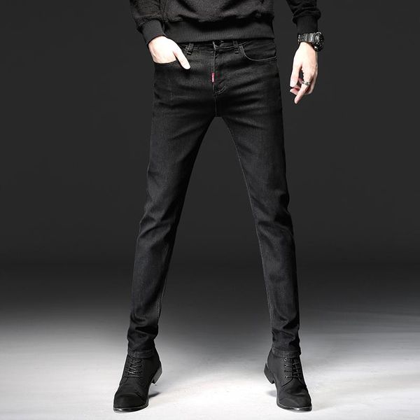 men's regular stretch slim fit jeans new style popular casual denim trousers gray pencil long pants, Blue
men's regular stretch slim fit jeans new style popular casual denim trousers gray pencil long pants, Blue