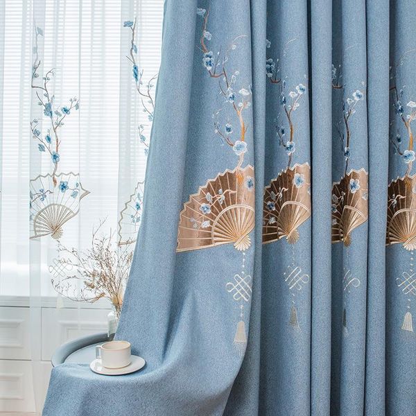 curtain & drapes chinese style curtains for living room bedroom embroidered blackout finished product customization luxury
curtain & drapes chinese style curtains for living room bedroom embroidered blackout finished product customization luxury