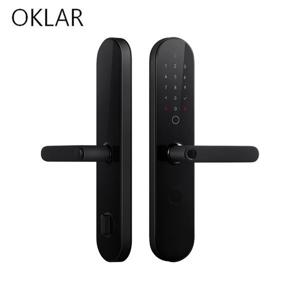 oklar intelligent door lock smart electronic digital lock xiaomi mijia mihome app fingerprint/password /key built in doorbell
oklar intelligent door lock smart electronic digital lock xiaomi mijia mihome app fingerprint/password /key built in doorbell
