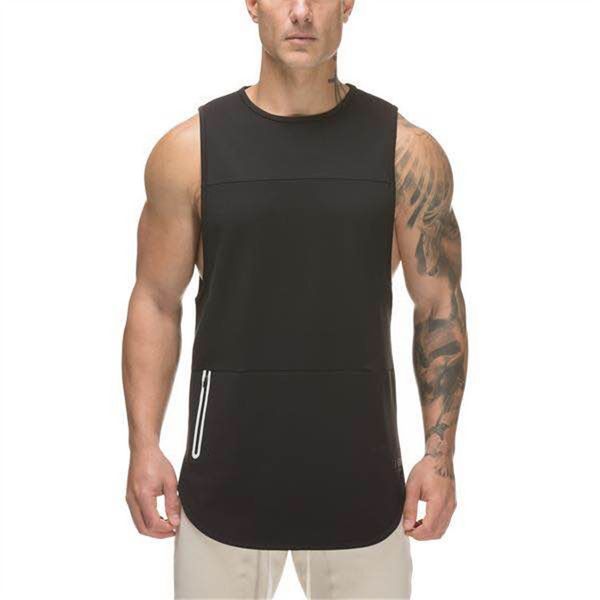 new style men exercise muscle fitness running training breathable elasticity pure cotton quick-dry elasticity wicking vest, Black;blue
new style men exercise muscle fitness running training breathable elasticity pure cotton quick-dry elasticity wicking vest, Black;blue