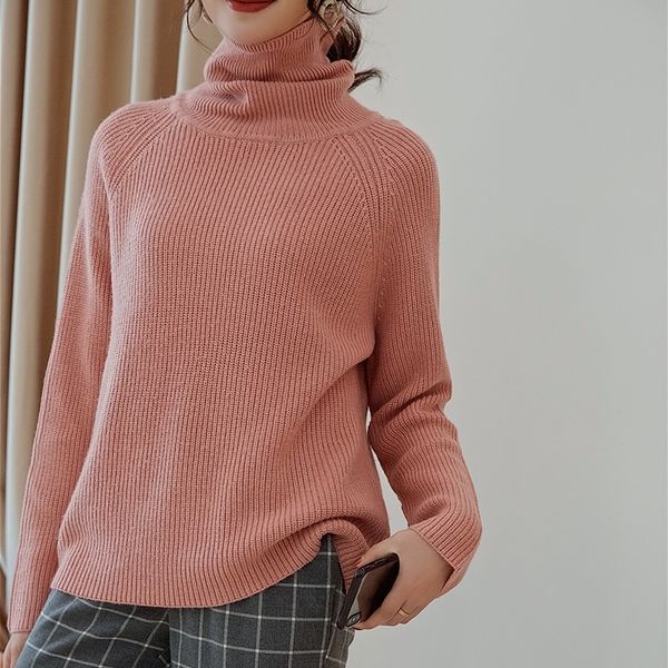 women pullovers 100% cashmere and wool knitting sweaters ladies turtleneck loose jumpers 5color knit clothes y200910, White;black
women pullovers 100% cashmere and wool knitting sweaters ladies turtleneck loose jumpers 5color knit clothes y200910, White;black