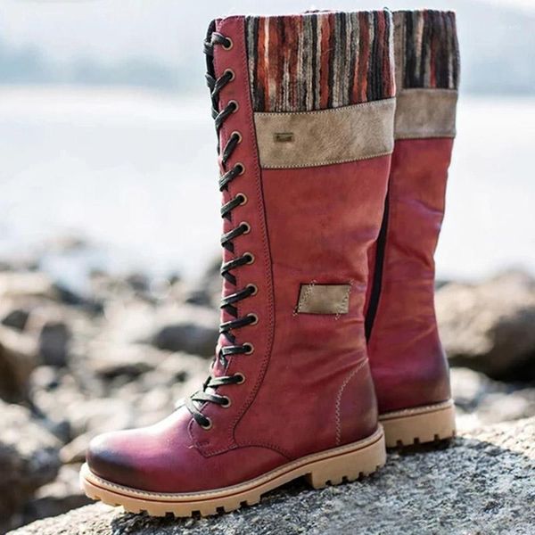 shoes woman new women middle calf boots low thick heel winter vintage pu leather lace up booties shoes boots women botas mujer1, Black
shoes woman new women middle calf boots low thick heel winter vintage pu leather lace up booties shoes boots women botas mujer1, Black