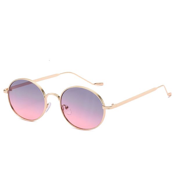 new fashion oval frame metal sunglasses for men and women designer aws, White;black
new fashion oval frame metal sunglasses for men and women designer aws, White;black