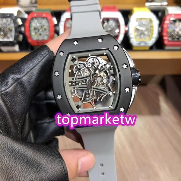 manufacturers high version rm 61-01 skeleton dial japan miyota automatic mechanical rm61-01 mens watch pvd black case rubber st, Slivery;brown
manufacturers high version rm 61-01 skeleton dial japan miyota automatic mechanical rm61-01 mens watch pvd black case rubber st, Slivery;brown
