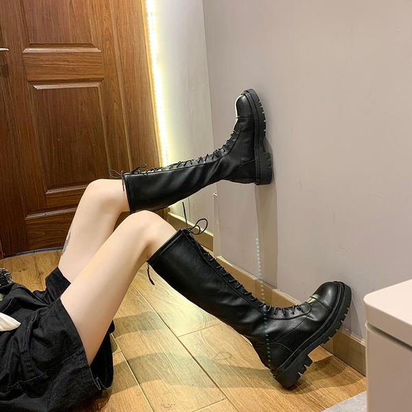 black knee high boots lace up women shoes motorcycle boots winter platform long women punk shoes botas de mujer
black knee high boots lace up women shoes motorcycle boots winter platform long women punk shoes botas de mujer